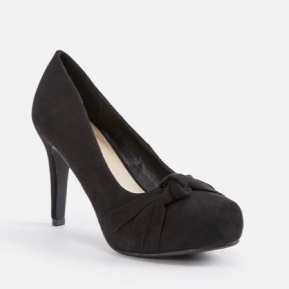 JustFab Black Oliviah Pump